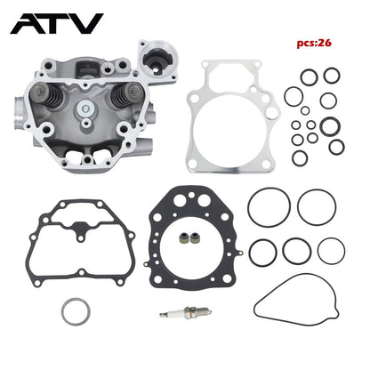 Solidspare 2009-2024 for Honda TRX500 Rebuild Kit Cylinder head 12200-HP7-A01 New