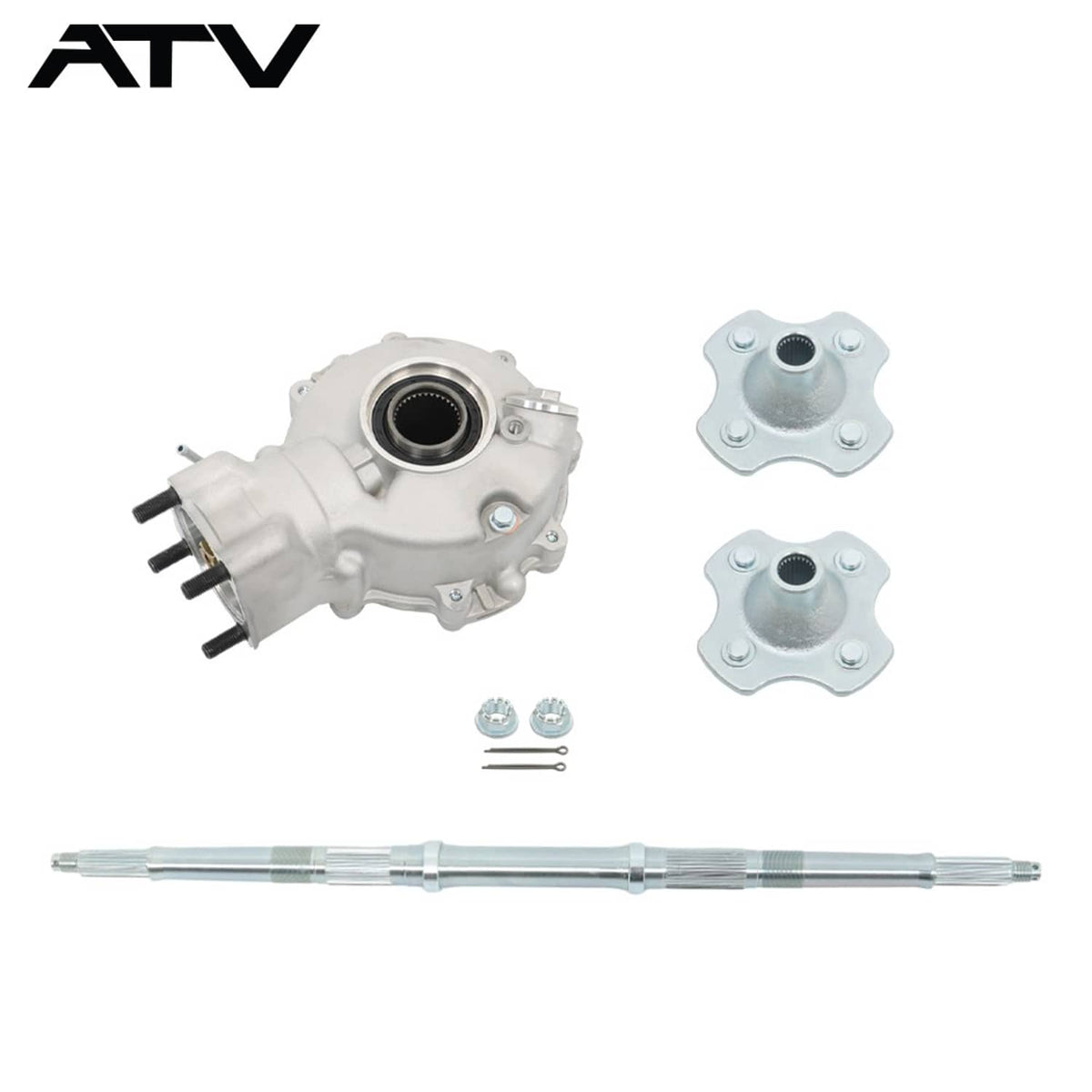 Solidspare Rear Differential Axle Shaft Wheel Hub For Honda Fourtrax 300 TRX300FW 4X4 92-00