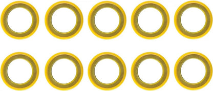 Solid Spare 10Pcs MerCruiser Mercury Drain Screw Seal Washer Yellow 26-8M0204693 26-830749