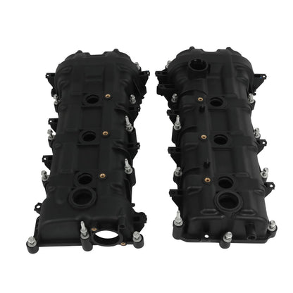 Solidspare Valve Cover Set w/ Gasket Fits Dodge Ram Jeep Cherokee Chrysler 300 11-19 3.6L