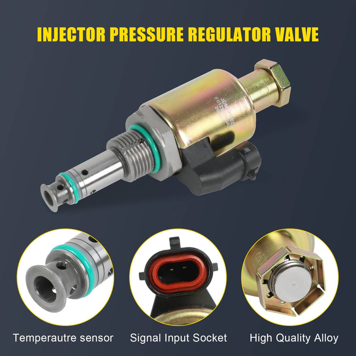 Solidspare IPR Fuel Injection Pressure Regulator Valve For Ford Diesel 7.3L 1995.5-2003