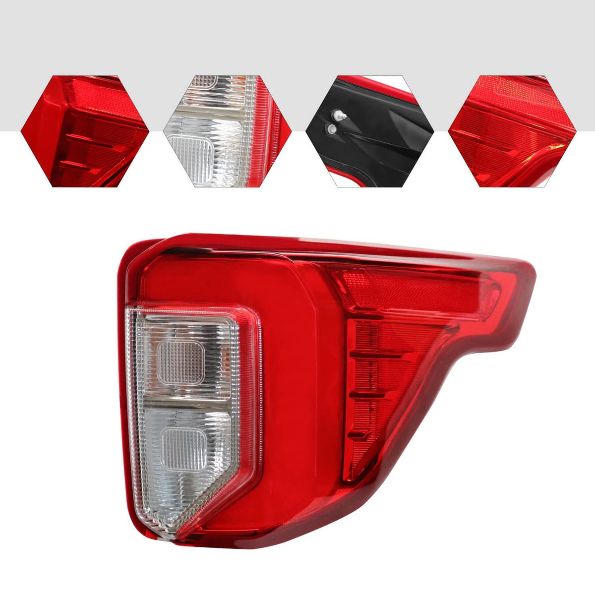 Solidspare Right Side LED Tail Light For Ford Explorer 2020-2022 Rear Lamp LB5Z13404F