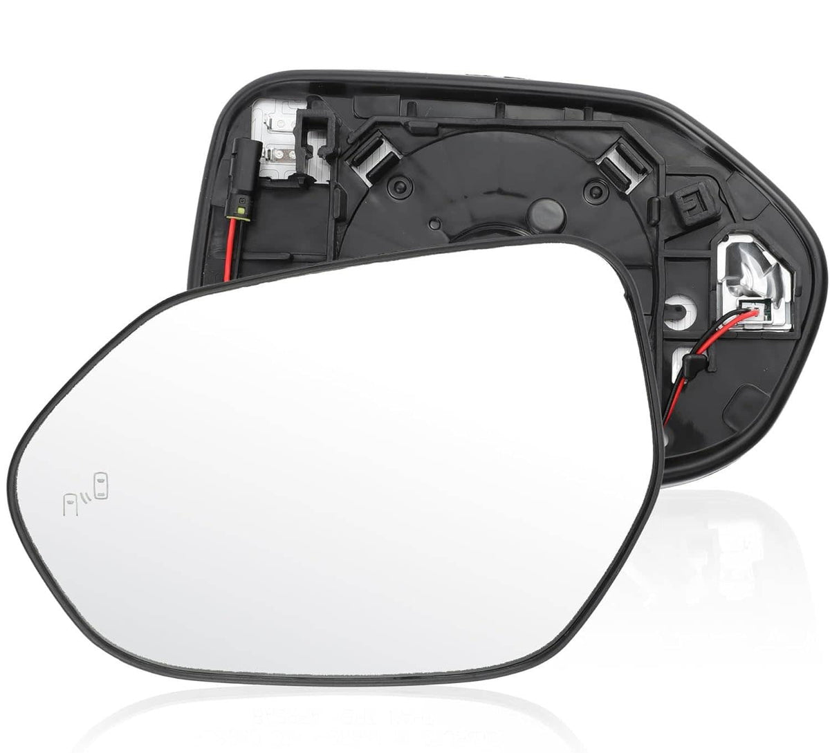 Solidspare Pair Mirror Glass Set w/ Heated Blind Spot DetectionFor 2019-2022 Toyota Corolla