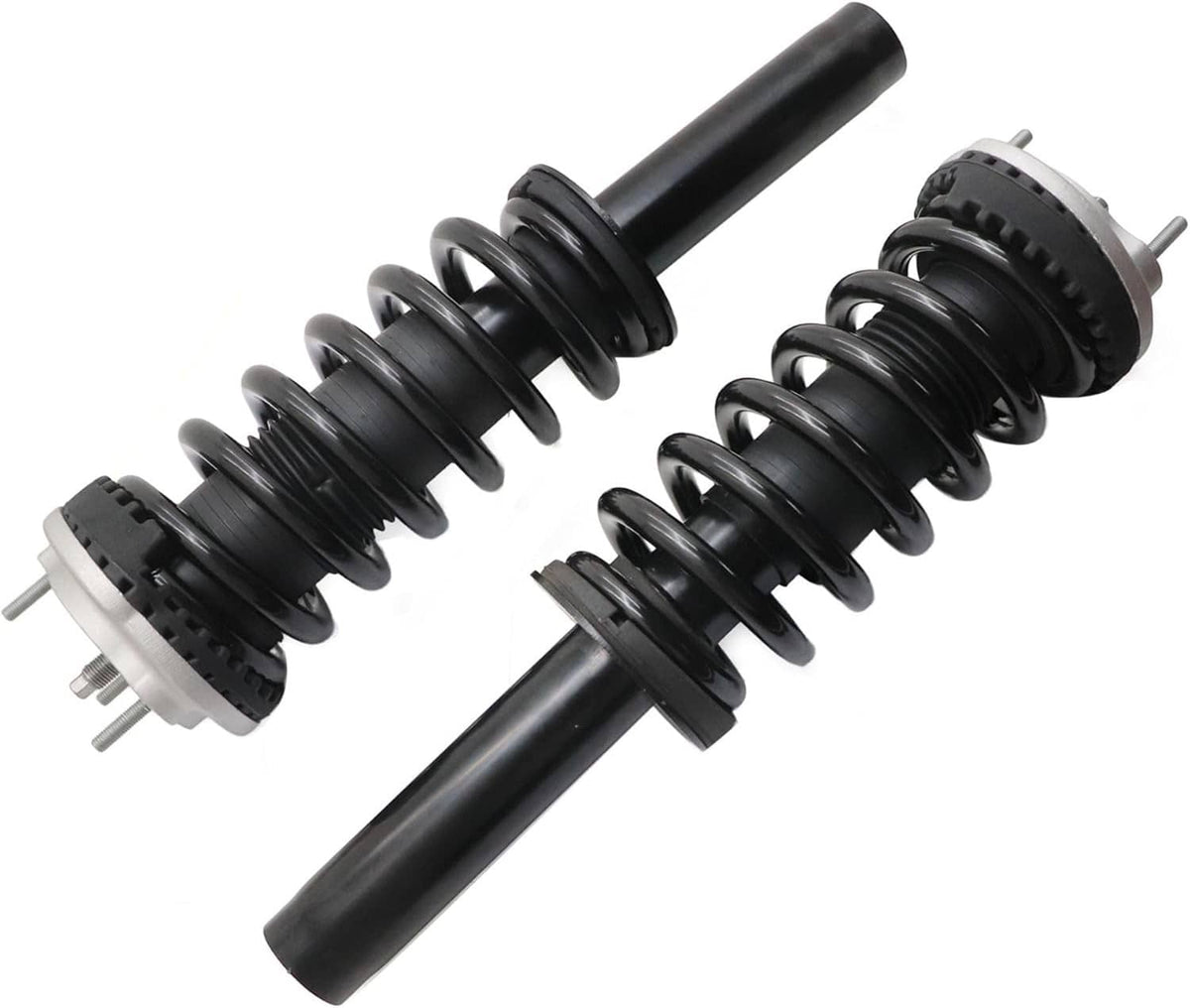 Solidspare 2x Front Shock Absorber Struts Assys Kit For Maserati Ghibli M157 AWD 670008897