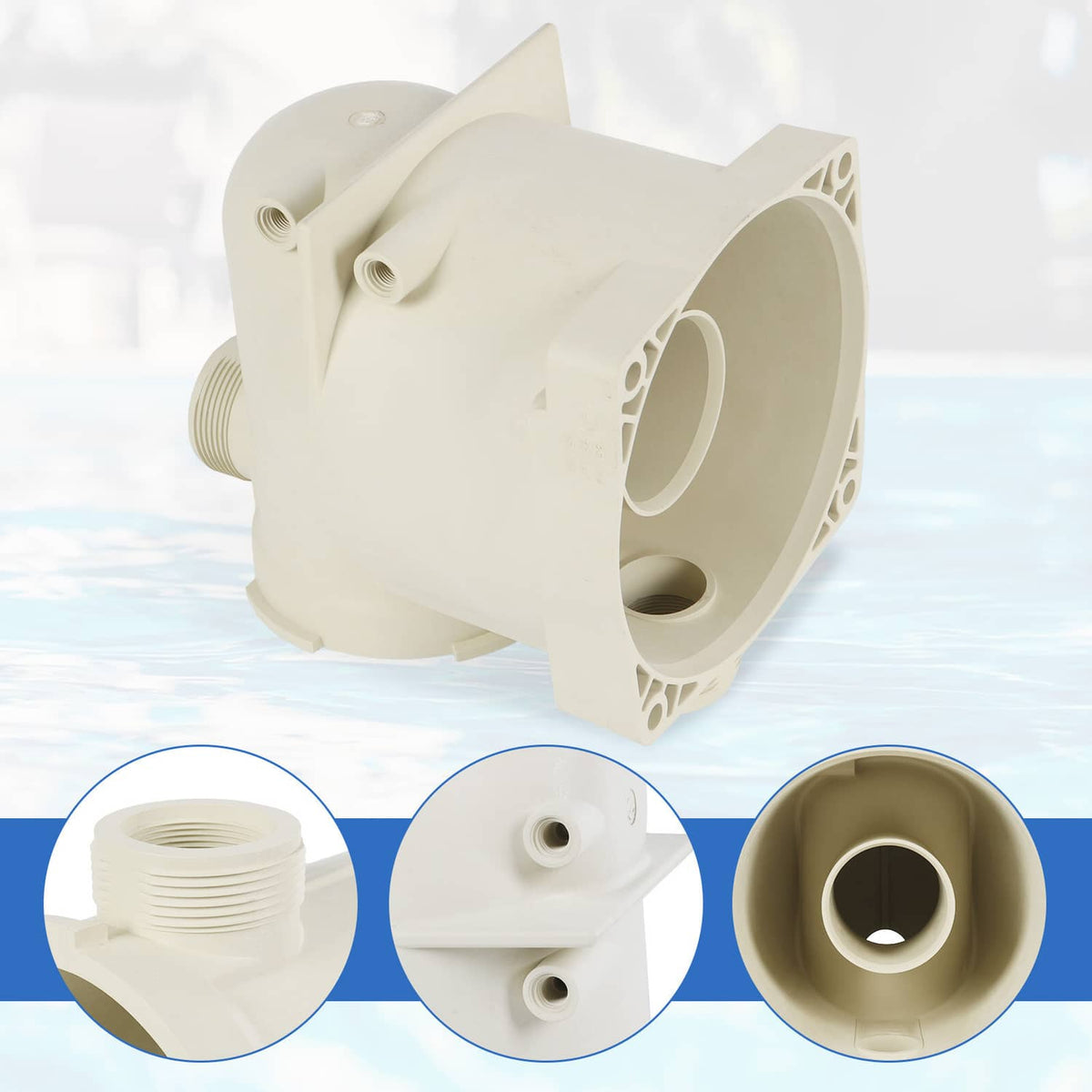 Solidspare 350089 350090 350091 Volute Fit Pentair SuperFlo Inground Pool&Spa Pump