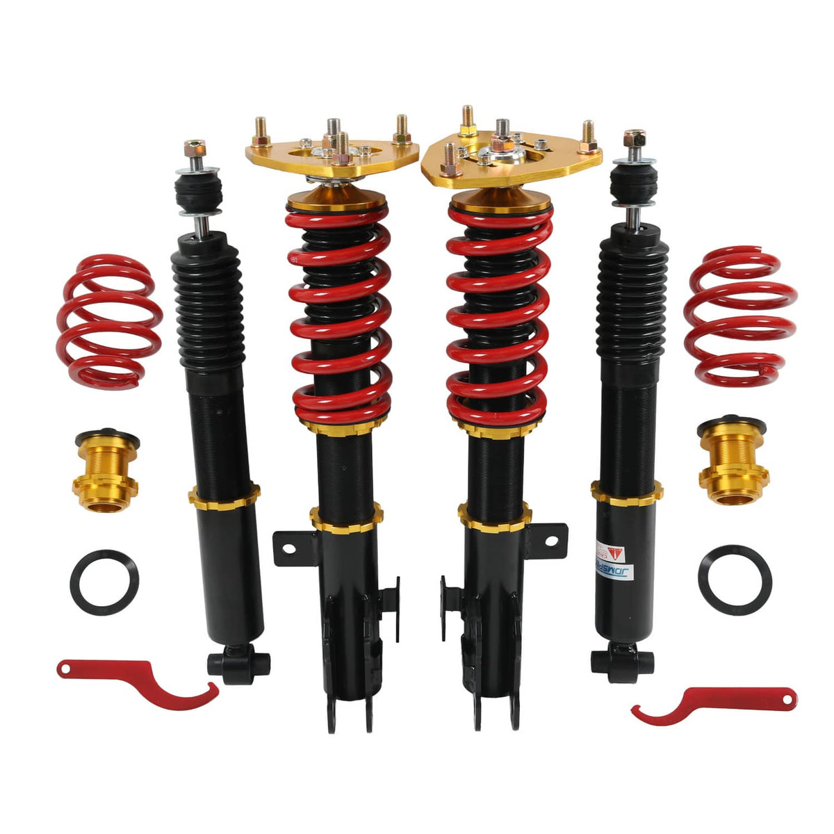 Solidspare 4Pcs Front & Rear Full Coilovers Struts Shocks Kit For Scion TC AGT20 2011-2016