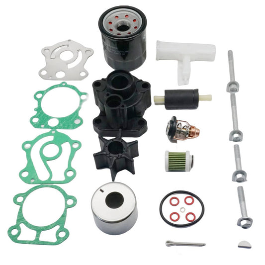 Solid Spare Maintenance Service Kit For Yamaha 4-Stroke 100HP F100D Outboard with Thermostat