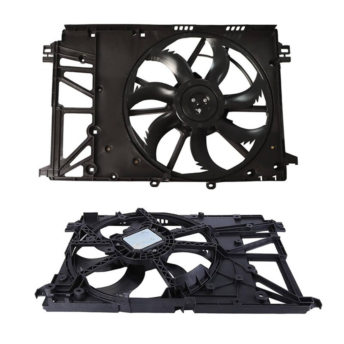Solidspare Radiator Cooling Fan Assembly for 2019-2021 Toyota Rav4 2018-2021 Camry 2.5L