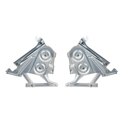 Solid Spare Hood Hinge Set For 1957 Chevrolet Bel Air Nomad Two-Ten One-Fifty Steel LH&RH