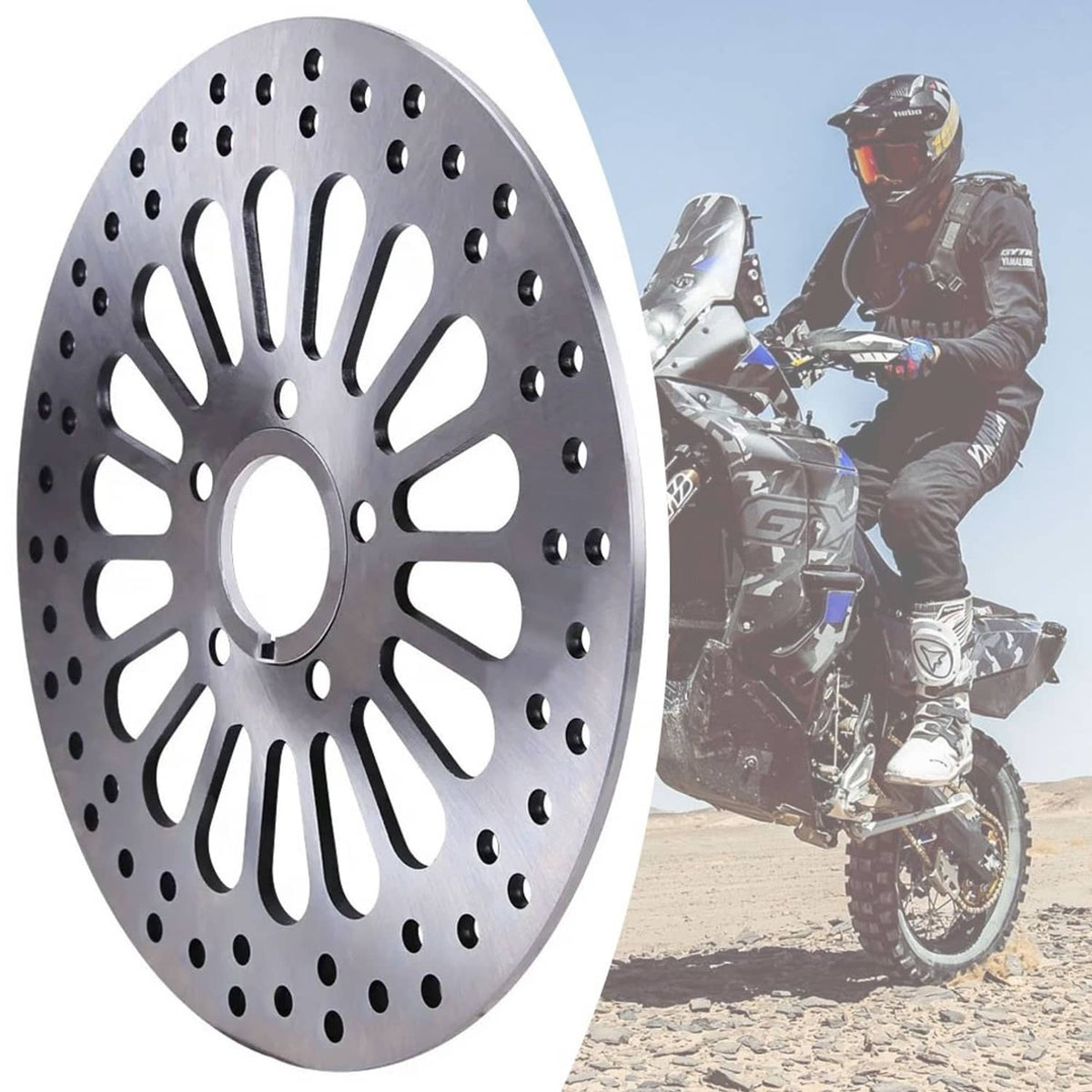 Solidspare 11.5" Rear Brake Rotor Disc for Harley Touring Road King Electra Glide