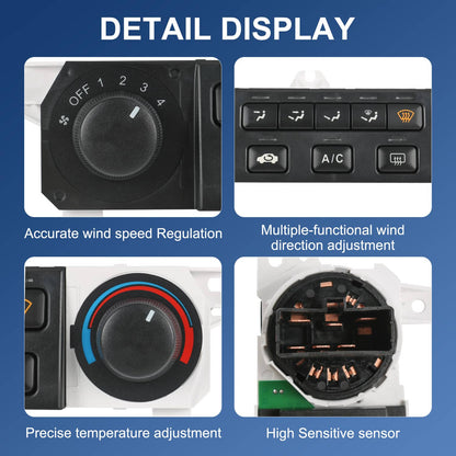 Solidspare A/C Heater Climate Control Module For 98-00 Honda Accord 1998-04 Honda Odyssey