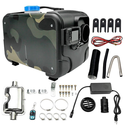 Solidspare 8KW Diesel Air Heater All in one 12V/24V 110V Bluetooth APP Remote Control Car