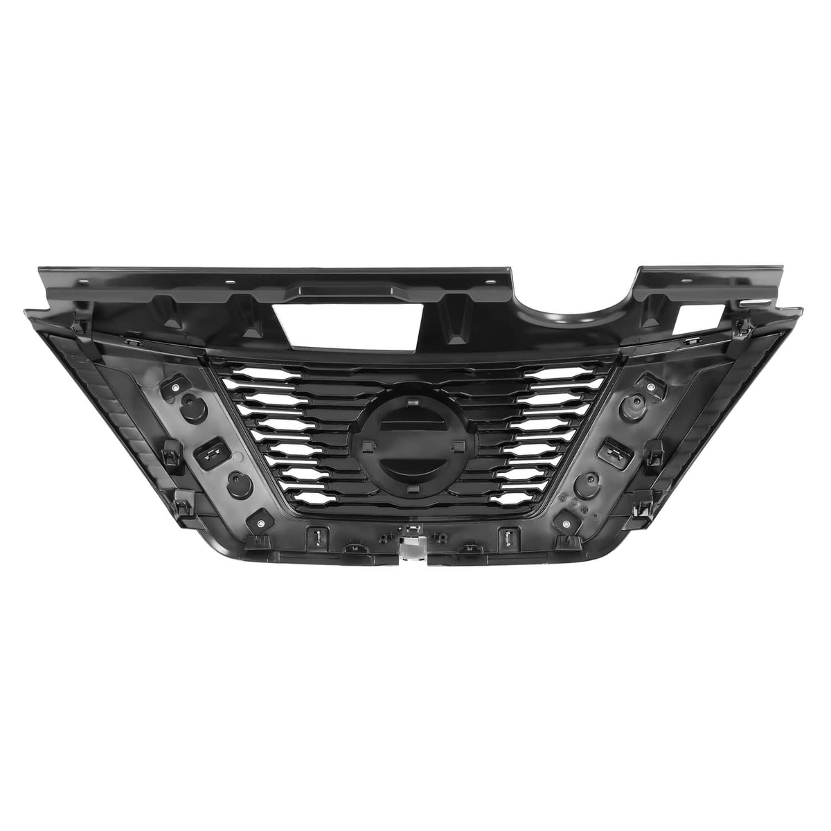 Solid Spare Front Chrome Bumper Grille Upper Grill For Nissan Rogue 2017 18 2020 #NI1200281