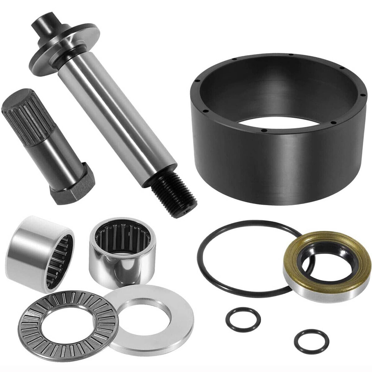 Solid Spare For 1994-2002 SeaDoo Jet Pump Rebuild Kit Wear Ring Impeller Shaft Seal Oil Tool