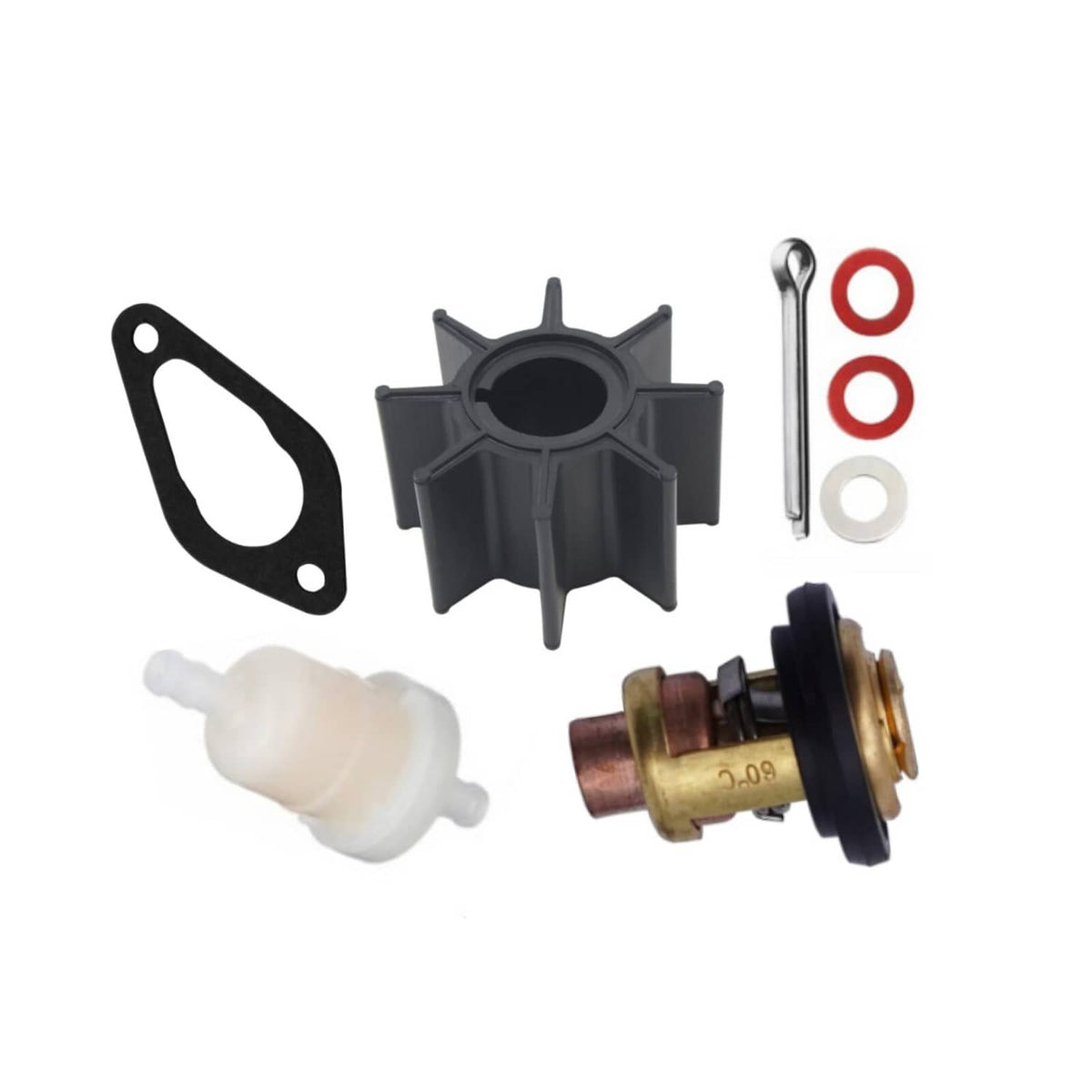 Solid Spare Tohatsu Marine 9.9HP 15HP 20HP Outboard Maintenance Kit 3SA-87500-0 334-65021