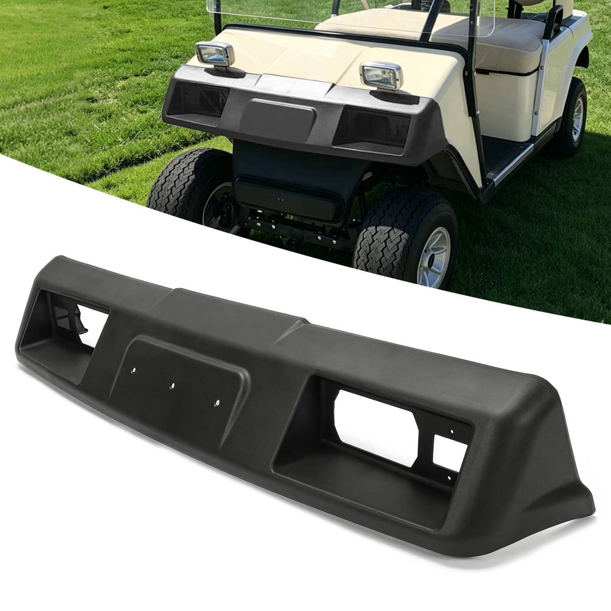 Solidspare Cowl Cap Opening Fit For EZGO Marathon 1989-1994 Golf Carts Front W/ Headlights