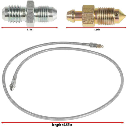Solid Spare For F-Body Camaro Firebird Corvette C5 GTO Remote Clutch Speed Bleeder Line LS1