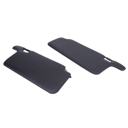 Solidspare New For Honda Civic 1996-2001 Black Sun Visors Left Driver & Right Passenger Fit