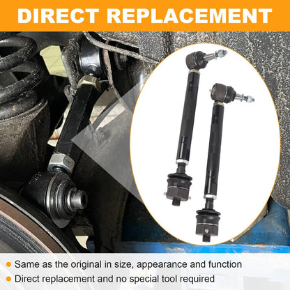 Solidspare Heavy Duty Tie Rod Ends Kit For Silverado Sierra 2500HD 3500HD 11-24 2K780101