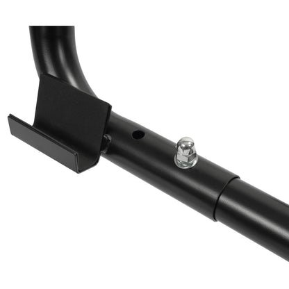 Solid Spare Hardtop Storage Rack For Jeep Wrangler CJ-7 YJ TJ JK JL 1976-2025 Powder Coated