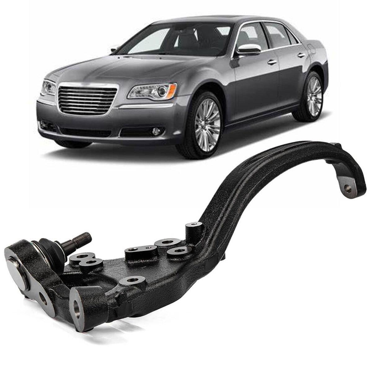 Solidspare Front LH Steering Knuckle for Dodge Challenger Charger Chrysler 300 2012-2021