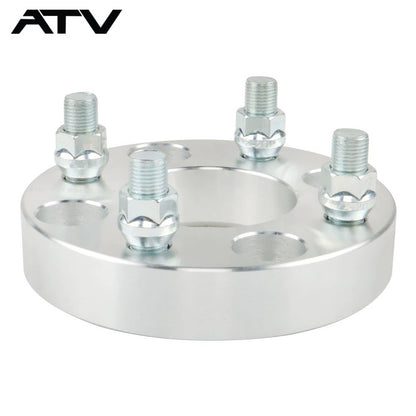 Solidspare 4PCS 1" Wheel Spacers 4x4 4x101.6 1/2"x20 For Golf Carts For EZGO Club Cars
