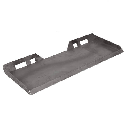 Solidspare Conversion Adapter Latch Box & 1/2" Mount Plate for Skid Steer Quick Tach Attach