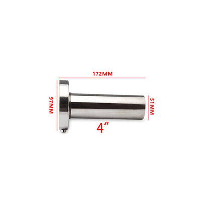 Solidspare 4inch Universal Insert Removable Stainless Steel Exhaust Silencer Muffler Killer