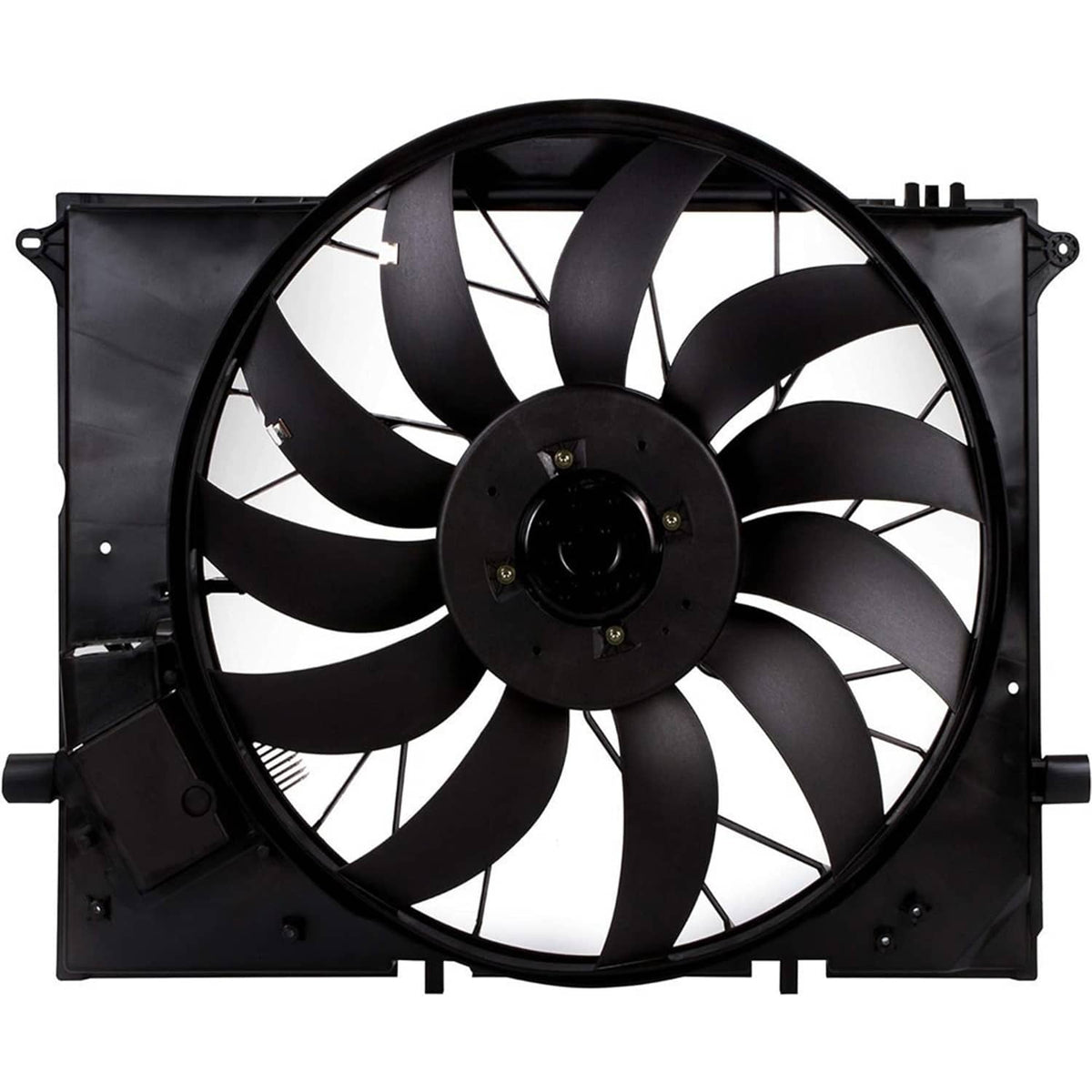 Solidspare Radiator Cooling Fan Assembly 2205000193 For 2000-2006 MERCEDES-BENZ S430 S500