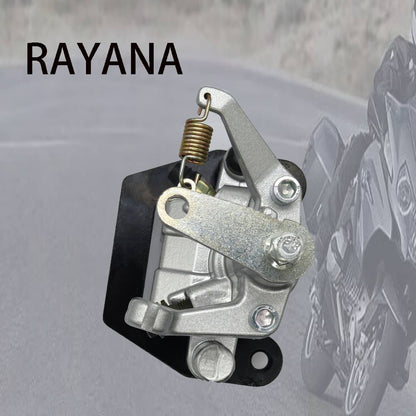 Solidspare US Rear Brake Caliper W/Pads for Yamaha Rhino 450 YXR450 4X4 2006 2007 2008 2009