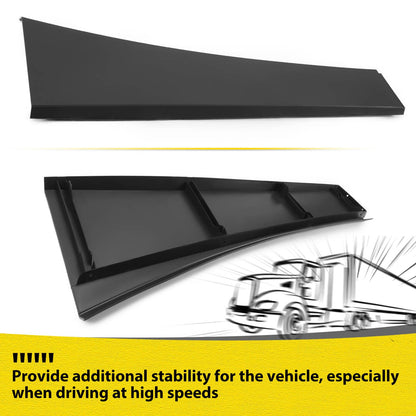 Solid Spare Right Passenger Side Upper Sleeper Cab Fairing Extension For Volvo VNL 2004-2016