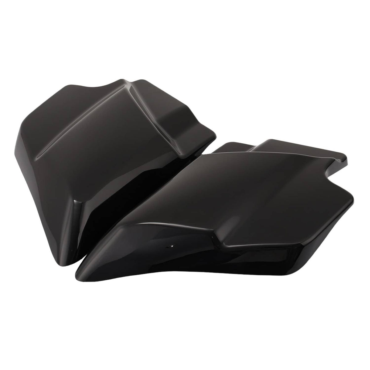 Solidspare Vivid Black Side Cover Panels Fit For Harley Touring Street Road Glide 2009-2024