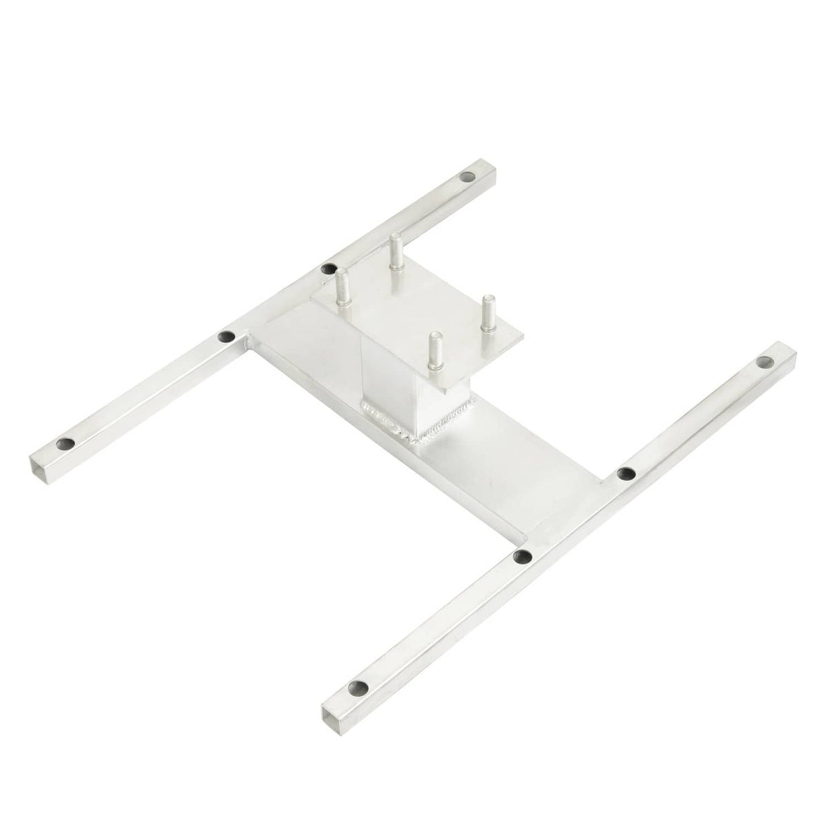 Solidspare Aluminum H-Mount Trailer Spare Tire Carrier For 6-Lug Wheels w/Mounting Hardware