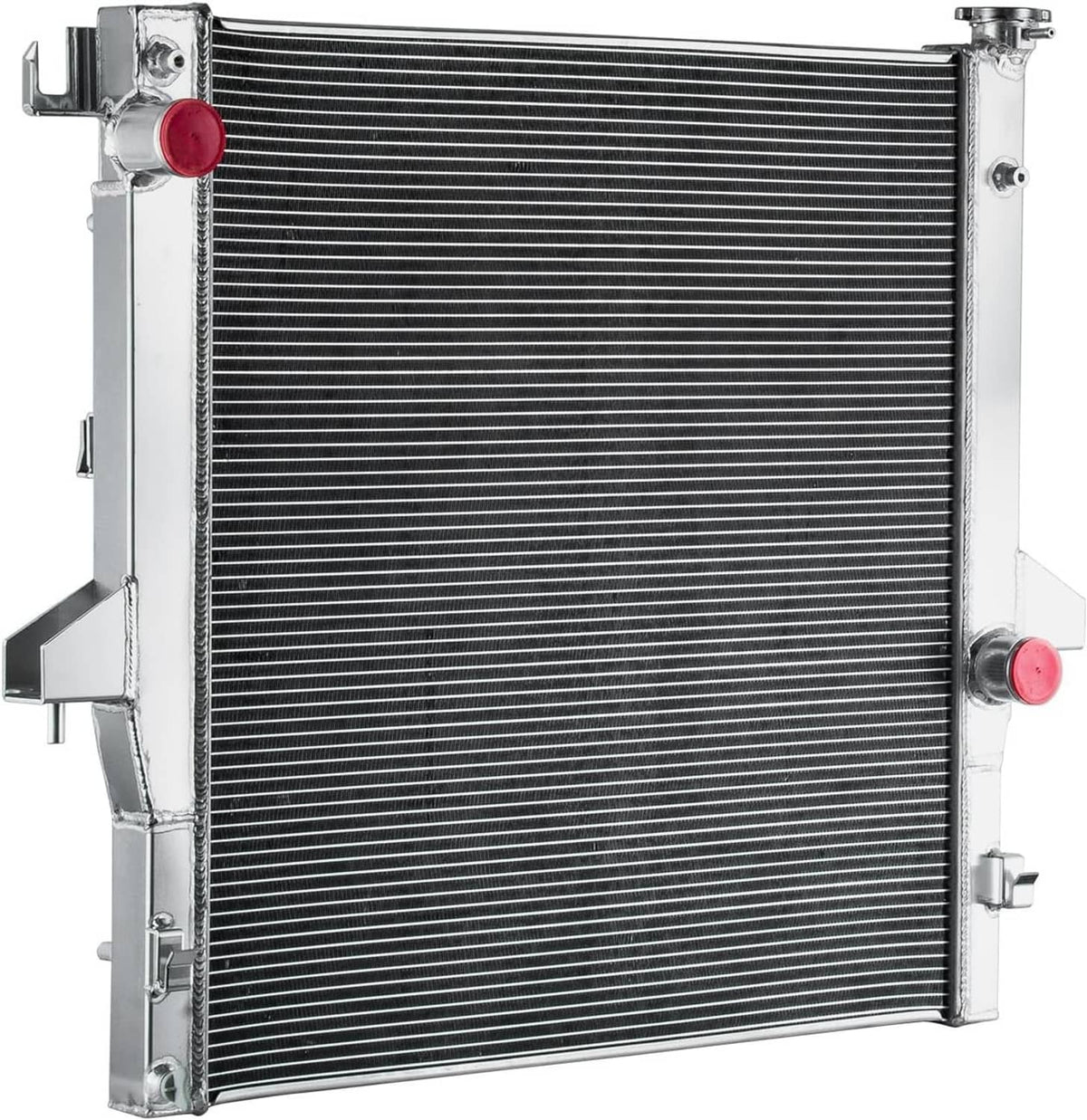 Solidspare Silver 2 Row Radiator For 2003-2009 Dodge Ram 2500 3500 5.9L 6.7L Diesel Cummin