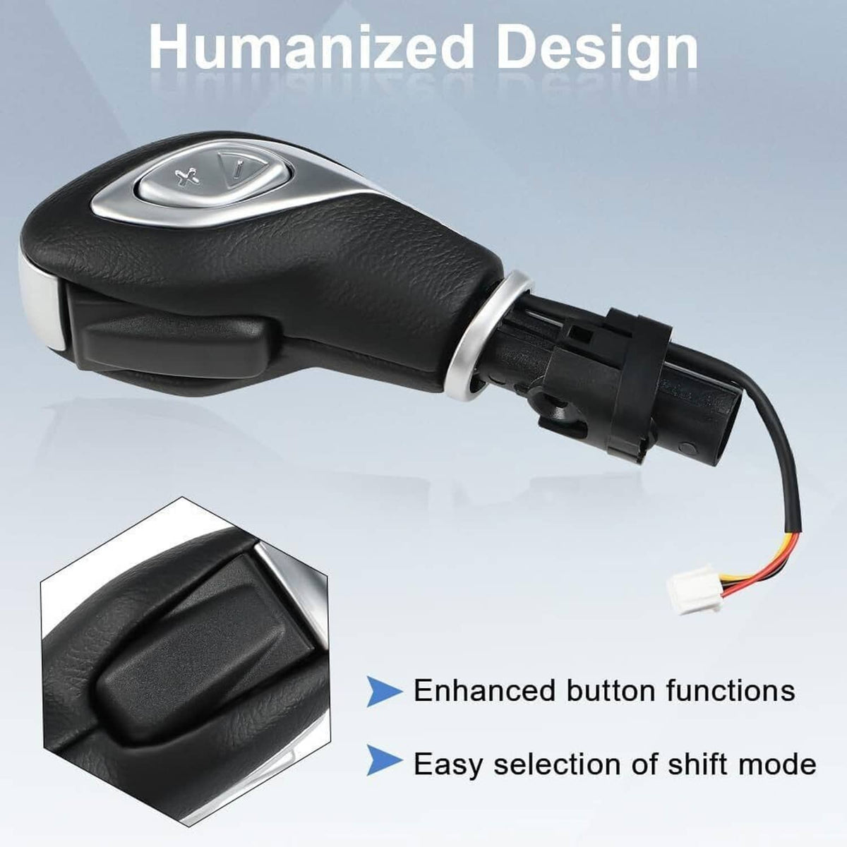 Solidspare New Gear Shift Knob Shifter Lever Automatic Transmission For Ford Escape Fusion