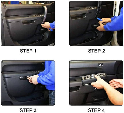 Solidspare Driver Interior Inside Door Handle Repair Kit For 2007-13 Chevy Sierra Silverado