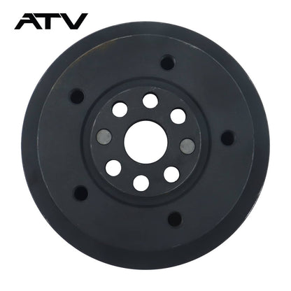 Solidspare Rear Wheel Brake Disc Rotor Hub For John Deere HPX615E HPX815E 4X2 4X4 AM135647