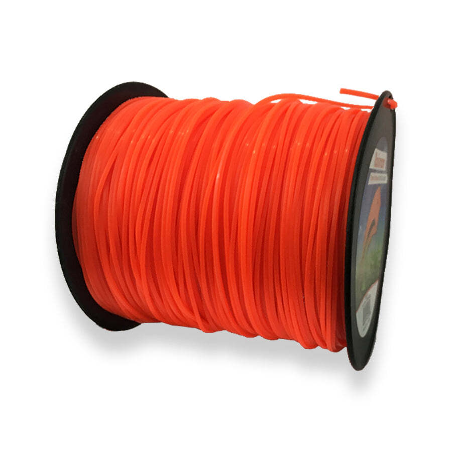 5lb .118 TRIMMER LINE NYLON 5 POUNDS SPOOL ROUND ORANGE