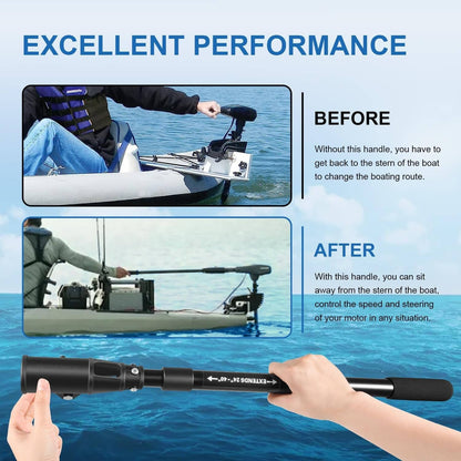 Solid Spare 1854108 Trolling Motor Telescoping Extension Handle MKA-44 - Extends 24" to 40"