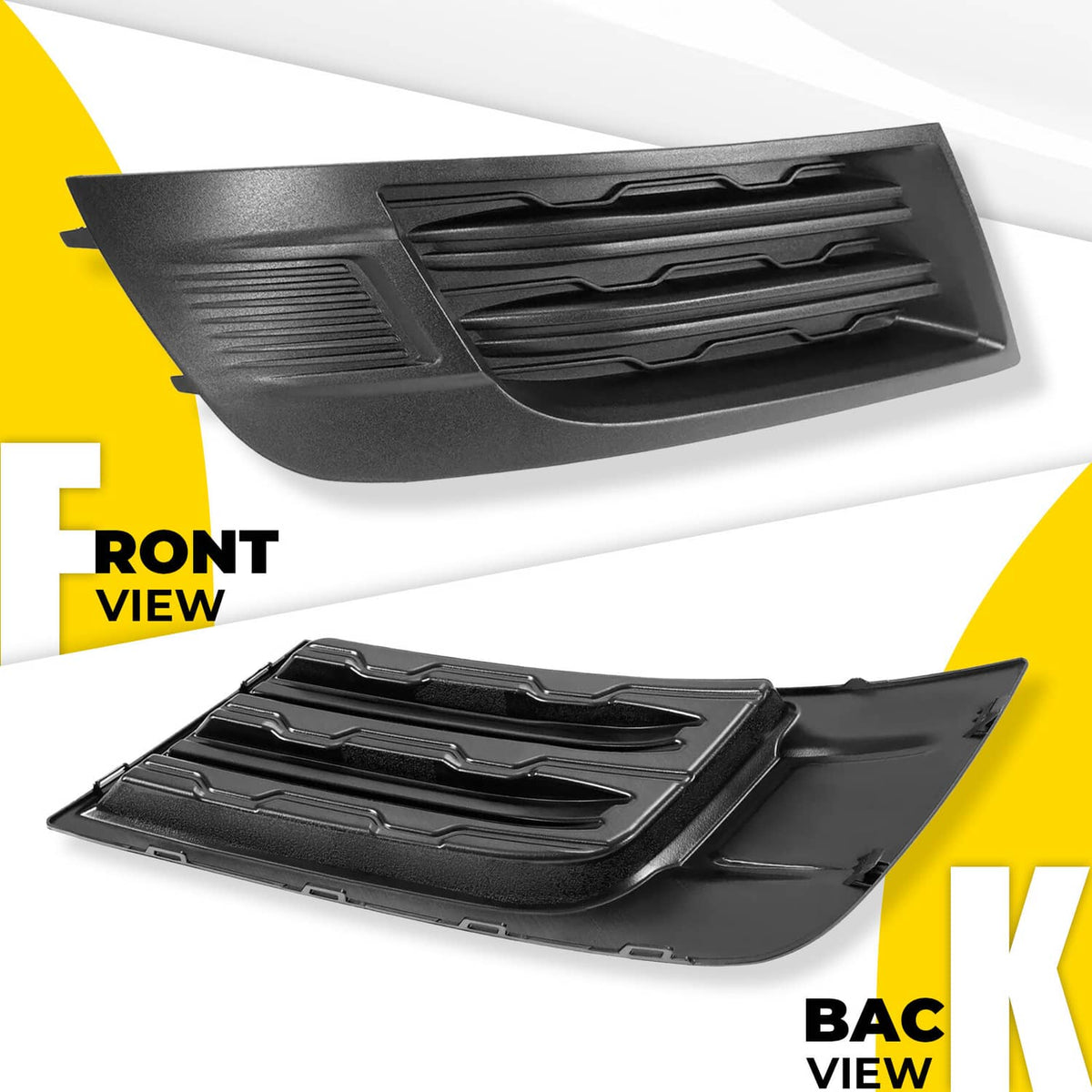 Solid Spare Passenger Side Fog Light Lamps Cover Bezel Fits 2013-17 Chevy Traverse #20983807