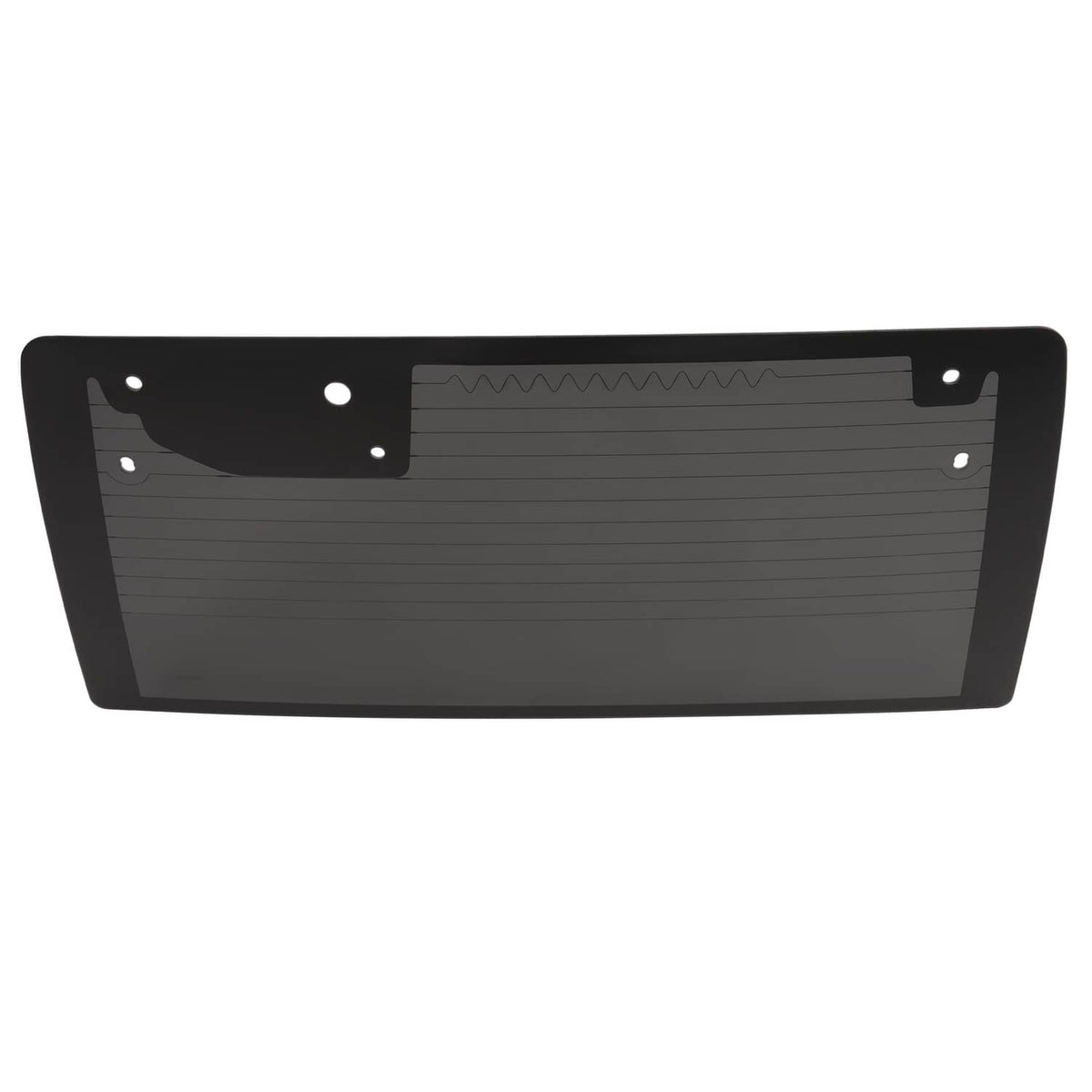 Solid Spare Fits Jeep Wrangler 2&4 Door 2007-10 Rear Back Heated Window Tempered Glass Dark