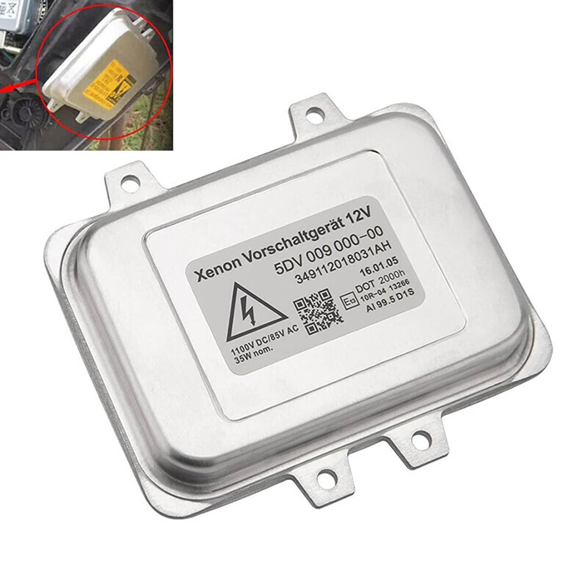 Solidspare Xenon Headlight Ballast Control Unit For 2007-2014 Cadillac Escalade 5DV00900000