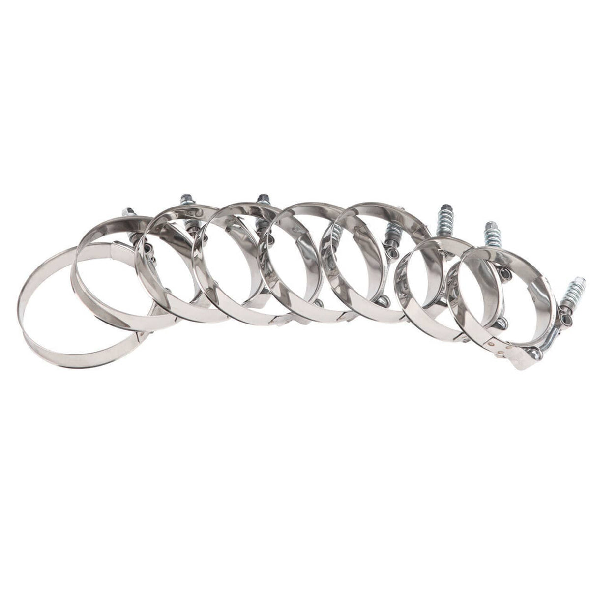Solidspare Turbo Intercooler CAC Boots Clamp Kit For Ford 6.0L Powerstroke Diesel 2003-2007