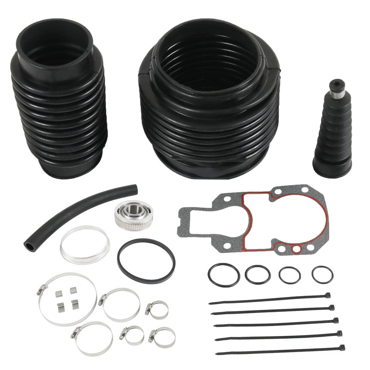 Solidspare FOR MERCRUISER ALPHA ONE 1 GEN 2 TRANSOM BELLOWS REPAIR RESEAL KIT 30-803099T1