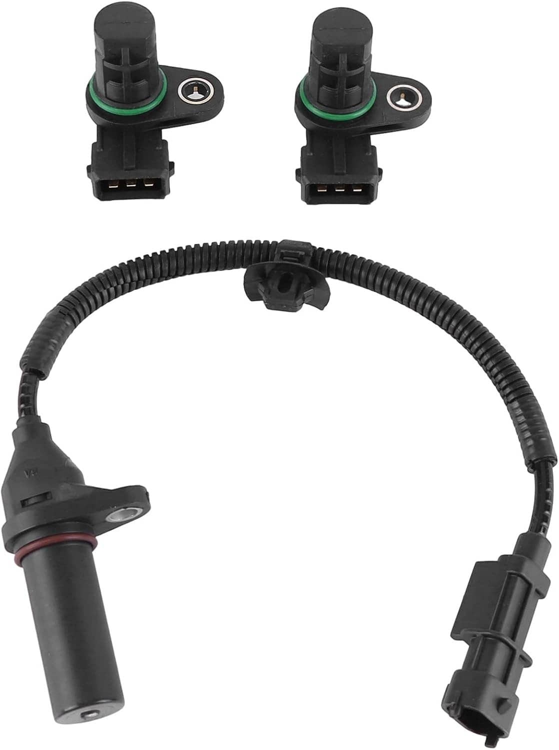 Solid Spare 1x Crankshaft 2x Camshaft Position Sensor FOR Hyundai Tucson Kia Forte Soul USA