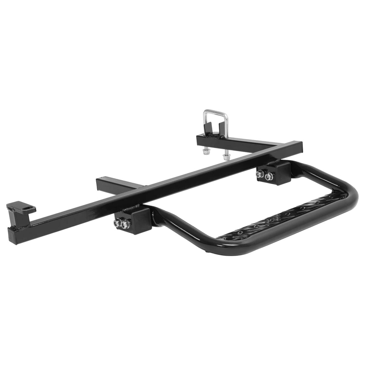 Solidspare 2PCS Black Nerf Bars / Running Boards for EZGO RXV 2008+ Gas/Electric Golf Cart