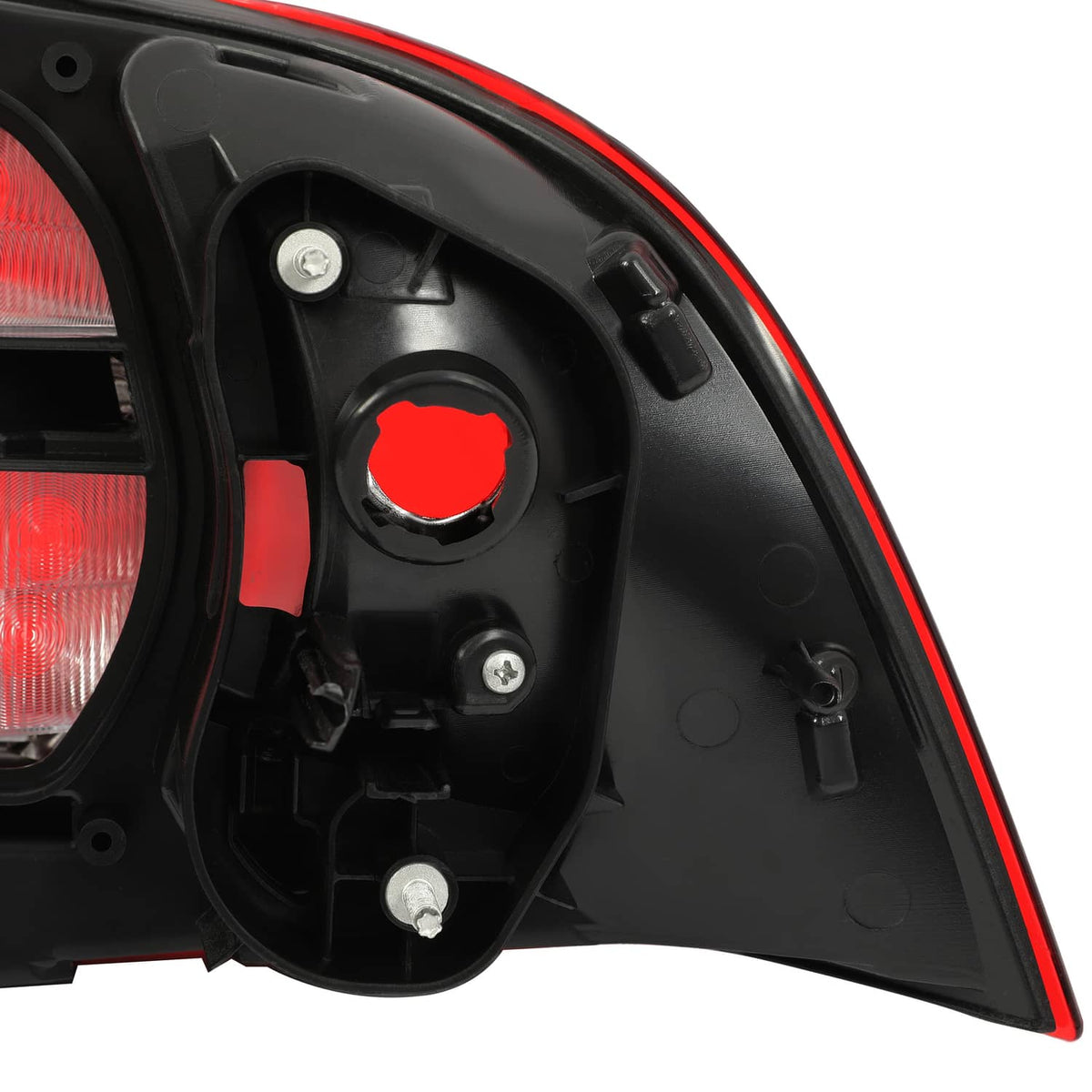 Solid Spare Driver Left Side Tail Light Assembly Rear Brake Lamp For Acura TL 2004-2008