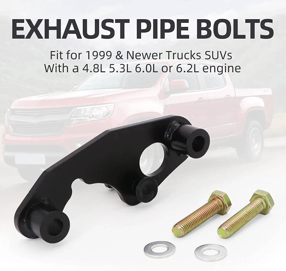 Solidspare New Exhaust Manifold Bolt Repair Kit For Newer GM Trucks & SUV 4.8/5.3/6.2/ 6.0L
