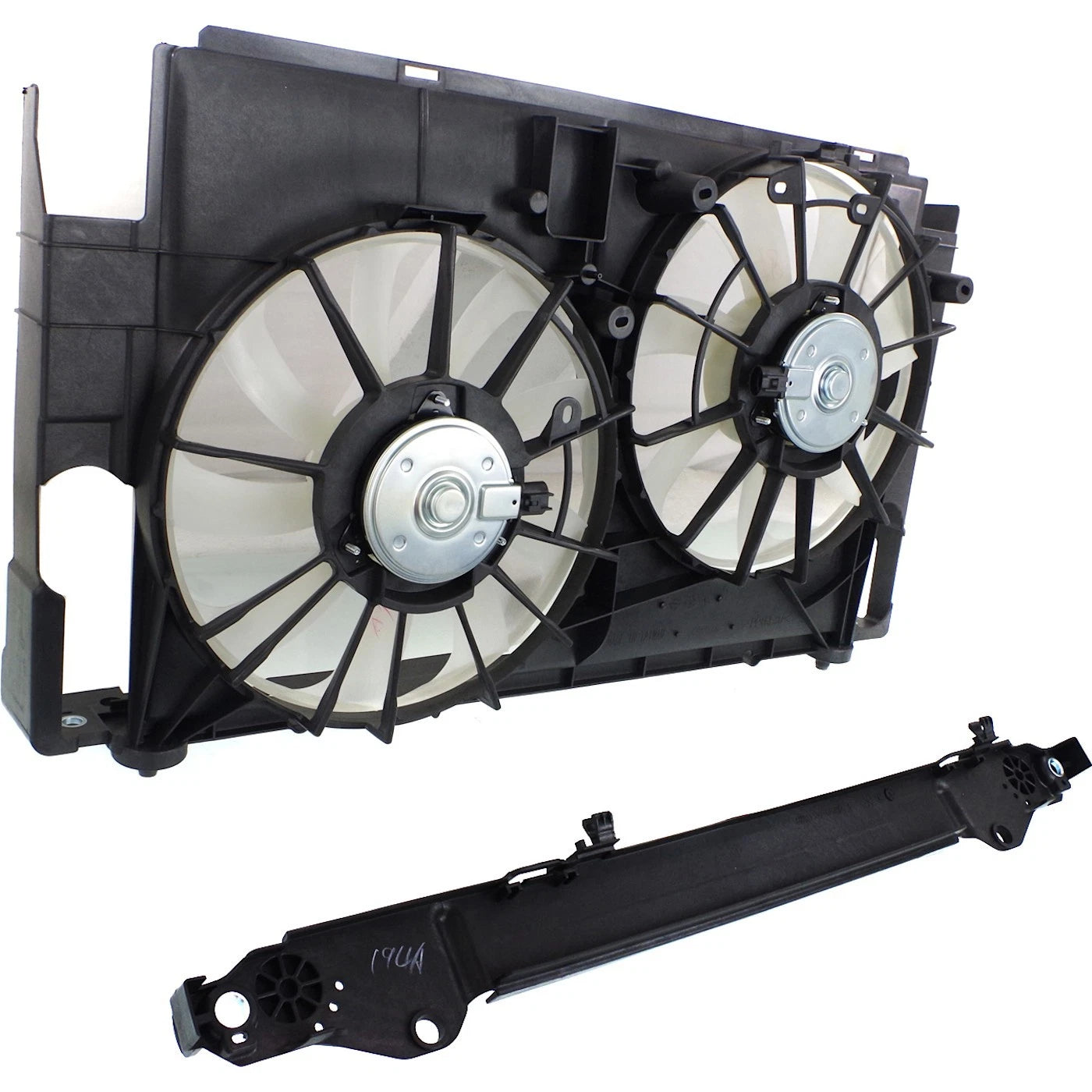NEW Radiator Cooling Fan Assembly with Shroud for Toyota RAV4 2013-2019 L4 2.5L