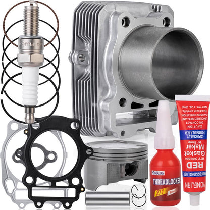 Solidspare For Suzuki Eiger 400 NEW Cylinder Piston Gasket Top End Rebuild Kit ATV 2002-07